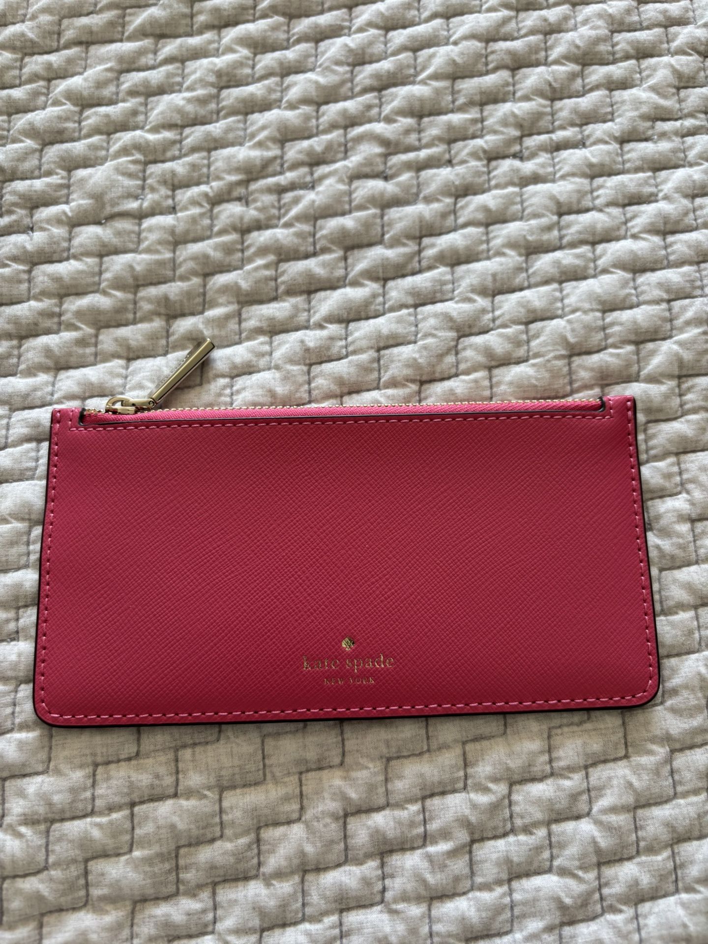 NEW KATE SPADE ZIPPER WALLET