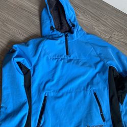 Blackfish Mens Medium Waterproof Fluffy Fleece Lined Jacket 