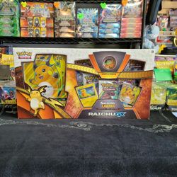 Pokemon Shining Legends Raichu Box