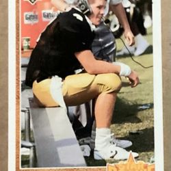 Really Nice Brett Favre Rookie Card # 611 MINT 
