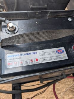 6 volt AGM deep cycle batteries