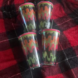 All Brand New Glow In The Dark Starbucks Cups 