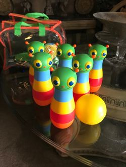 Mellisa and Doug bowling set