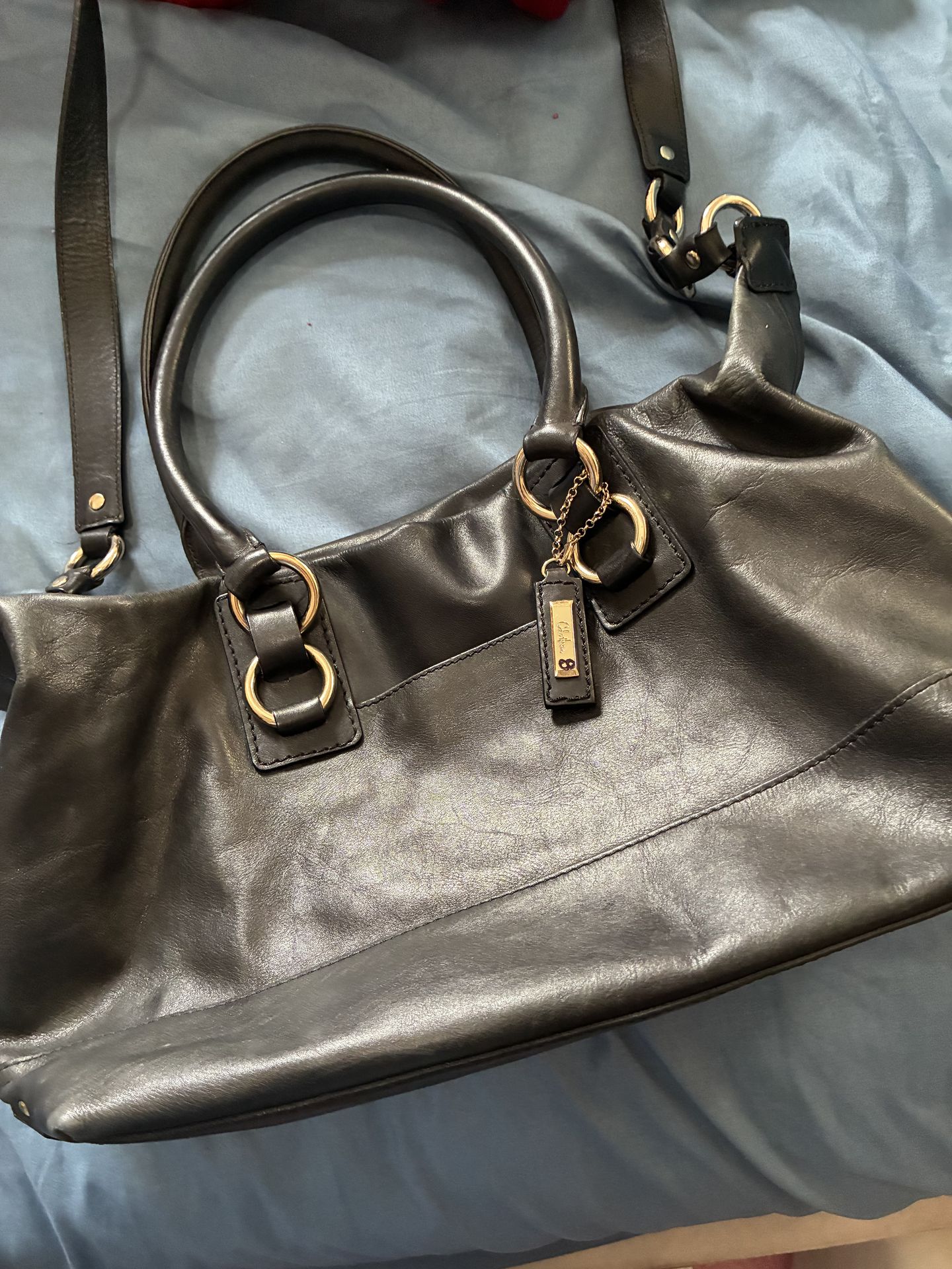 Cole Ann Black Purse