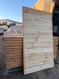 Cedar panels