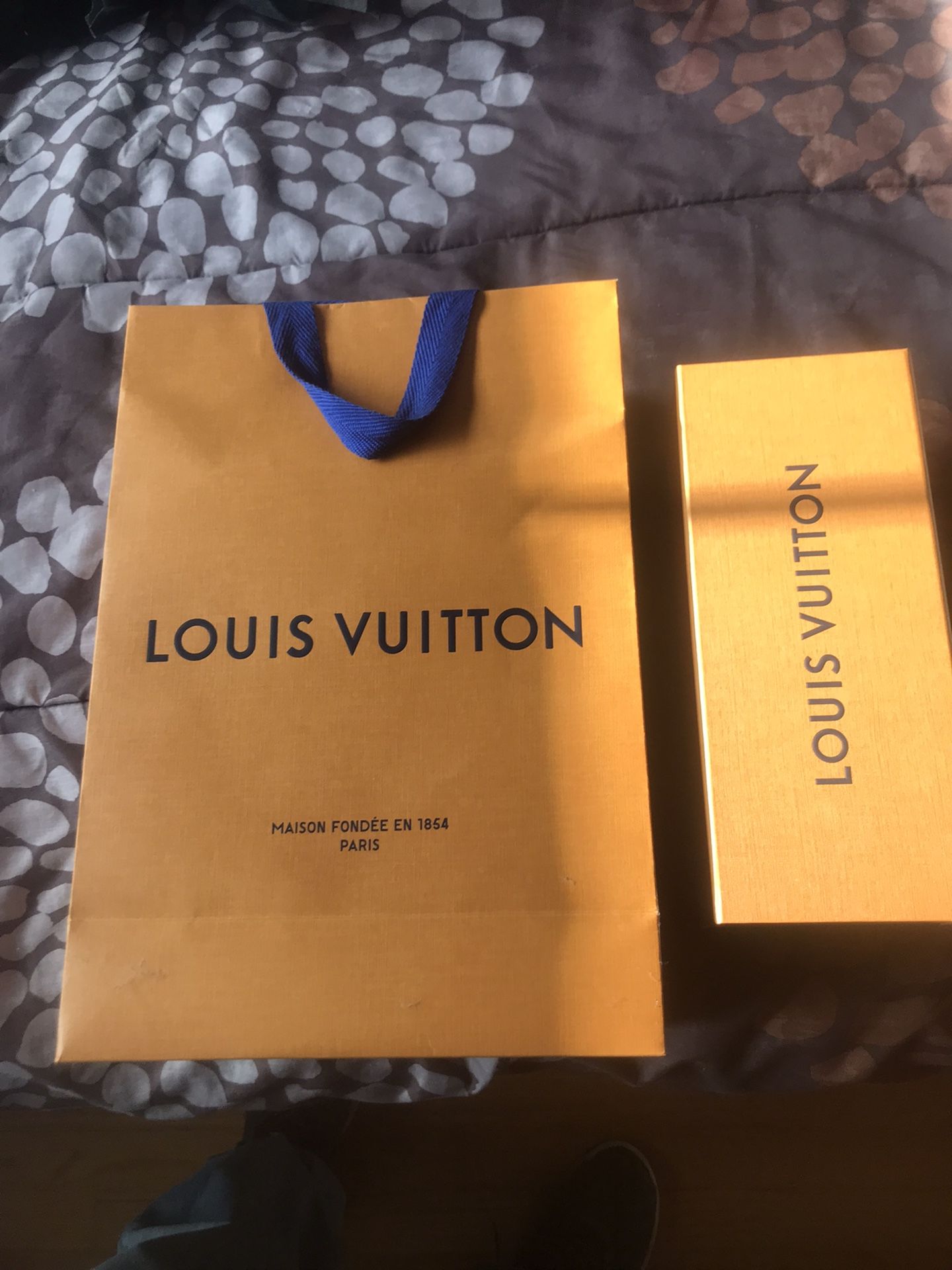 Louis Vuitton Gift Bag and Box