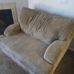Couch, Love Seat, and Footrest 