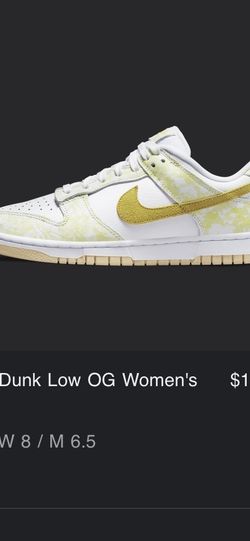 Nike Dunk Low Yellow Strike