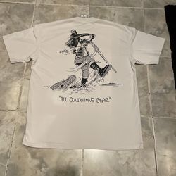 Nike Dri-Fit ACG “Photographer Tee”White SZ Medium Clean Oversized