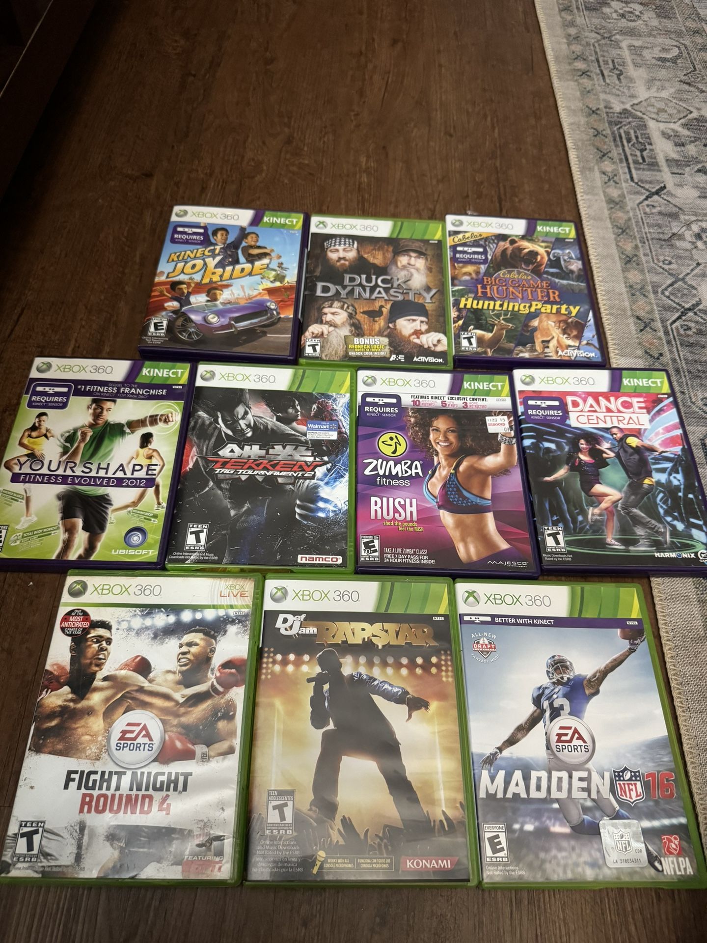 Xbox 360 And Kinect Games