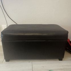 Dark Brown Ottoman