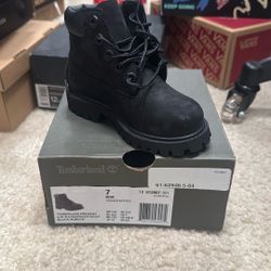 Black Toddler Timberland
