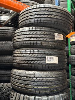 255/55/20 goodyear wrangler (4) NEW tires installed AND balanced included