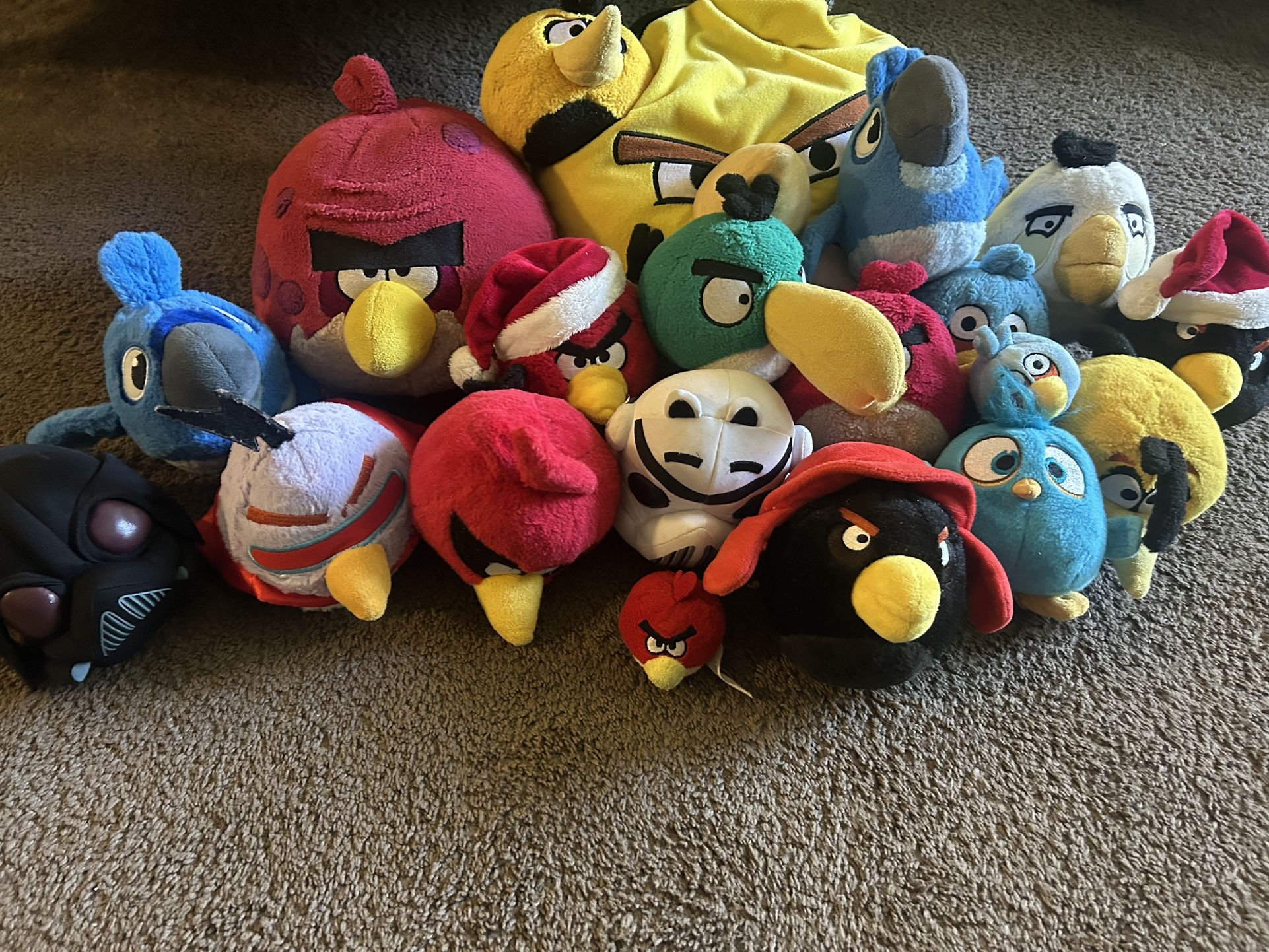 Angry Birds Plush Lot