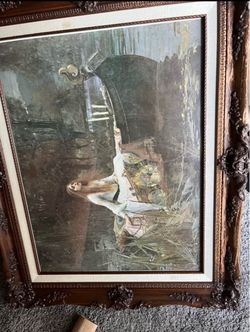 The Lady of Shalott painting