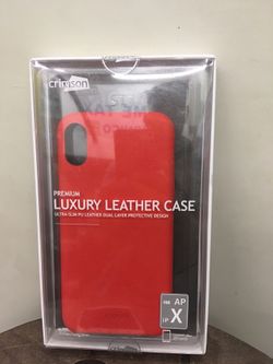 Luxury leather case $25