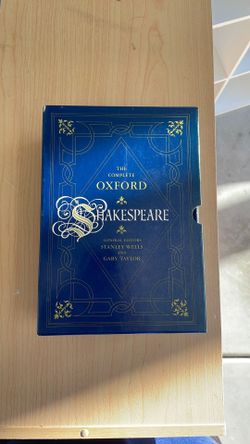 The Complete Oxford Shakespeare Hardcovers
