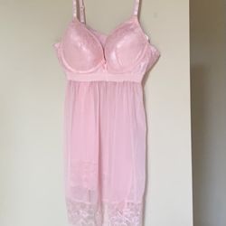 New Pink Pajamas Set Lace Lingerie