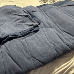 Blue Comforter Full / Queen