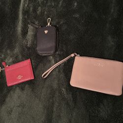 Wallets (2 Coach, 1 JC) 