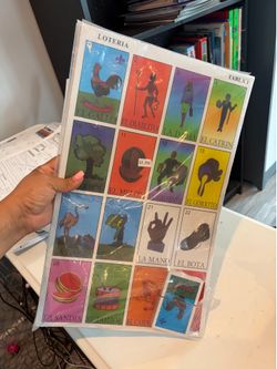 Loteria jumbo cards