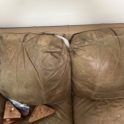 Free Leather Loveseat
