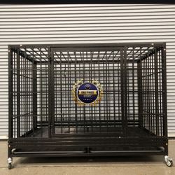 Dog Cage Kennel Size XL With Grid And Tray New In box 📦