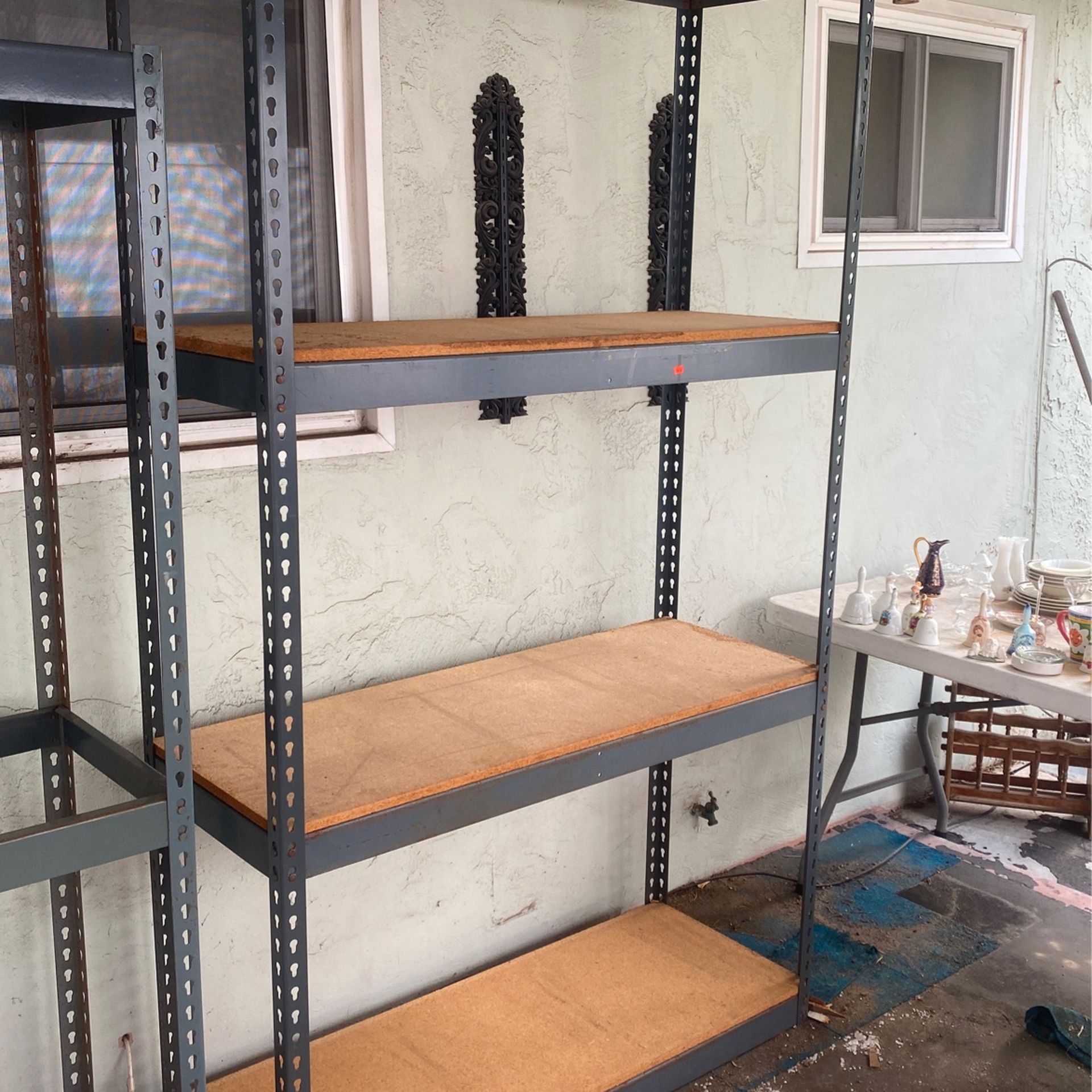 Metal garage/storage shelving