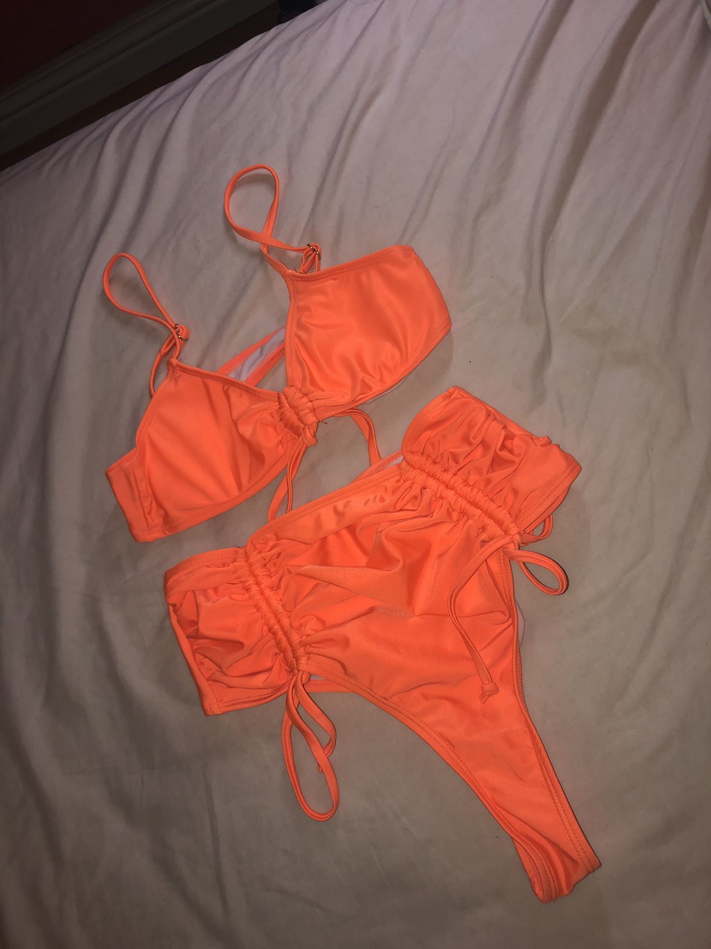 bikini two piece high waisted