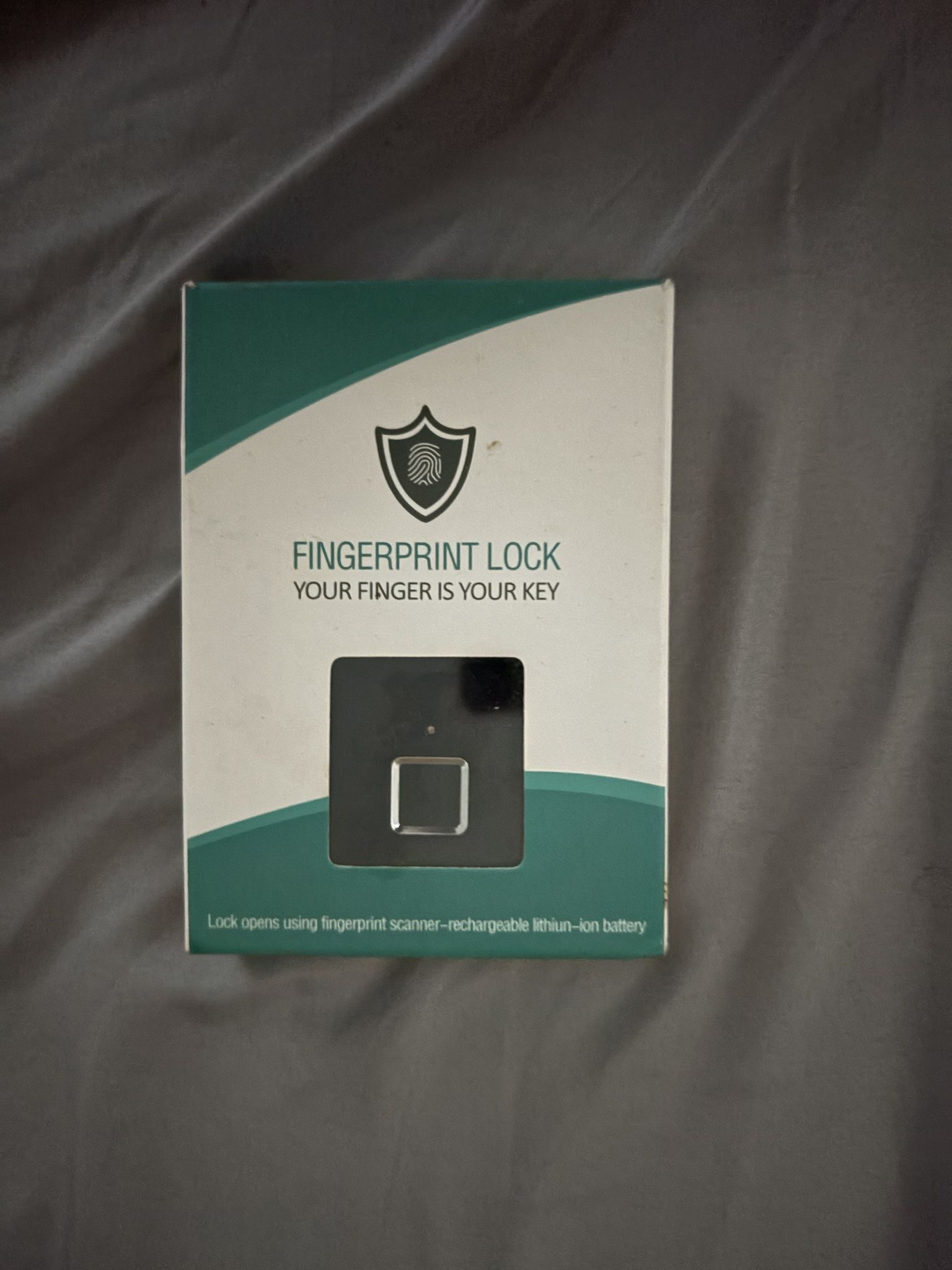 Smart Fingerprint Door Lock Keyless Anti-theft Security Padlock