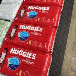 Size 1 Huggies diapers