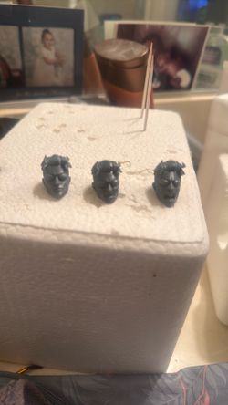 invincibles  head sculpts for custom