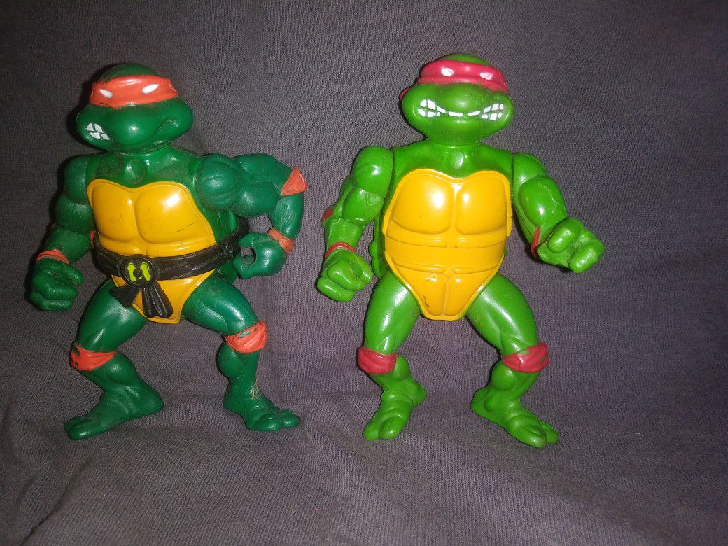 1988 Ninja Turtle Action Figures 