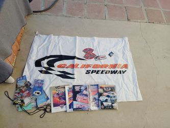 California speedway nascar memorabilia