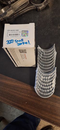 New Rod Bearing Set  283 327 Chevrolet  .040 Under. 35th Ave And McDowell Phx  See Pics