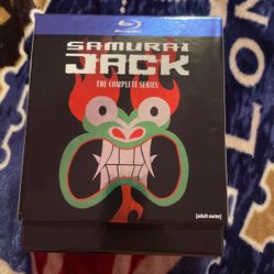 Samurai jack the complete series Blu-ray disc