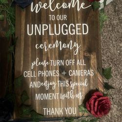 Wedding Sign 
