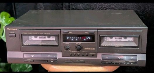 Techics Stereo Double Cassette player Recorder