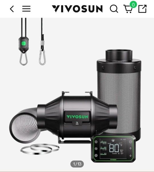 Vivosun Smart Air Filtration Kit