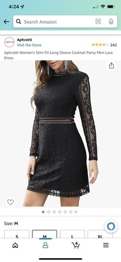 Black Lace Women’s Dress. Brand new. Never Worn. Medium.