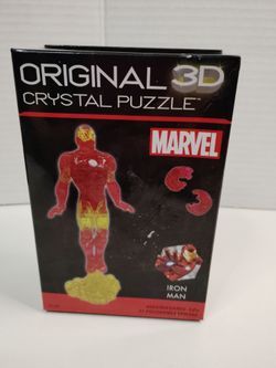 Marvel Iron Man Original 3D Crystal Puzzle