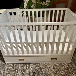 Nursery Set - Crib, Rocking Chair/Recliner, Dresser