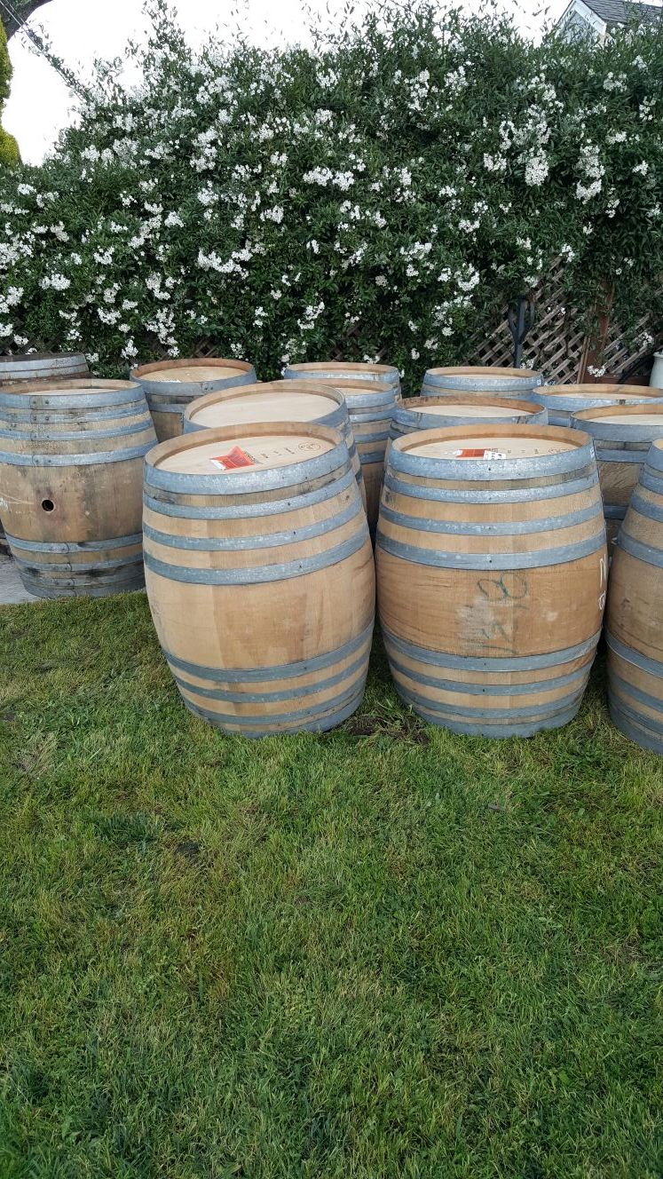 NAPA VALLEY WINE BARRELS