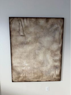 Crate&Barrel "Reverence" by Aliyah Sadaf for Athena Calderone 48"x60" Canvas Art Print
