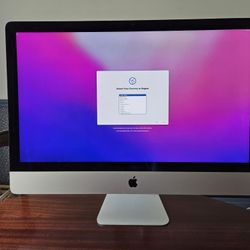 27-inch iMac (Late 2015) - 5K Retina Display