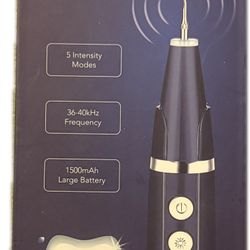 Teeth, Dental Cleaning Kit Tartar Remover, wi LED Light & 5 Modes, Rechargeable