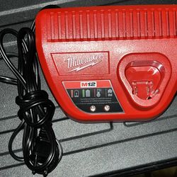 Milwaukee m12 30min Battery Charger. Model#: 48-59-2401. Asking$45 Obo