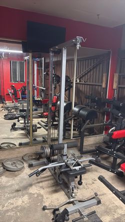 Cable Pulley Tower Lat Pulldown Machine