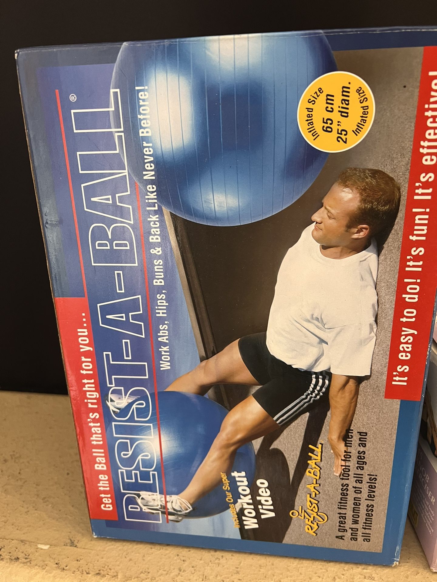 Resistance Ball And Workout Equipment