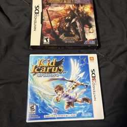 Kid Icarus Uprising (3DS) & Knights In The Nightmare (Nintendo DS)